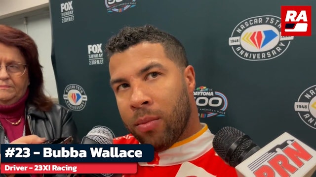 Bubba Wallace Discusses Daytona Success