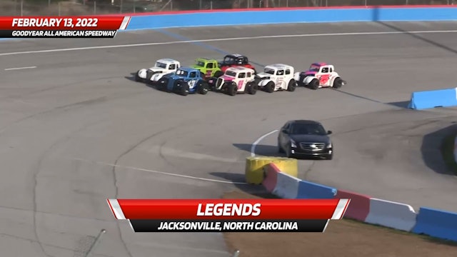 Highlights - Legends at Goodyear All American Speedway - 2.13.22