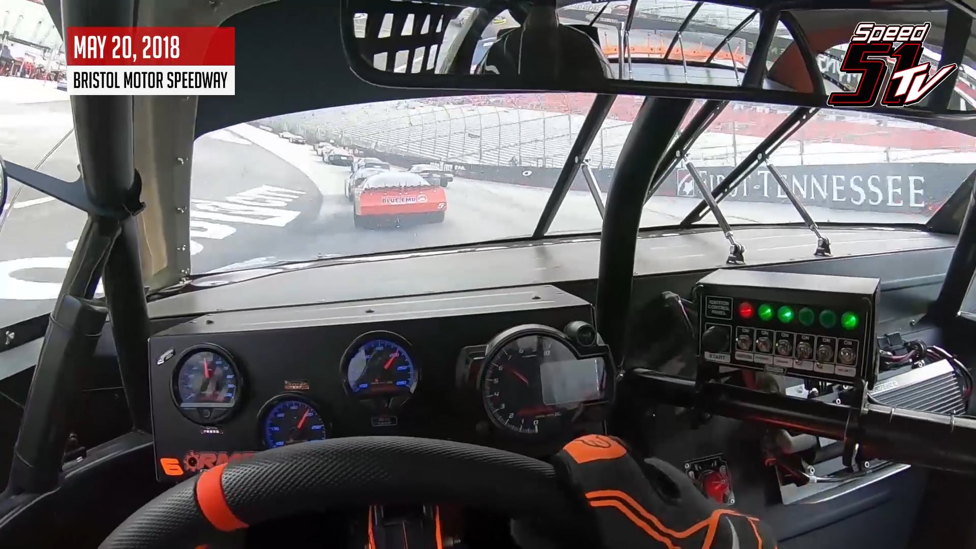 Logan Runyon in US Short Track Nationals at Bristol - Onboard May 20, 2018