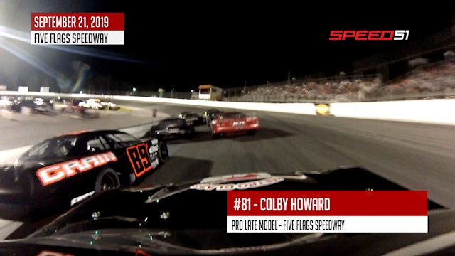 Allen Turner PLM at Five Flags - Colby Howard On-Board - Sept. 21, 2019