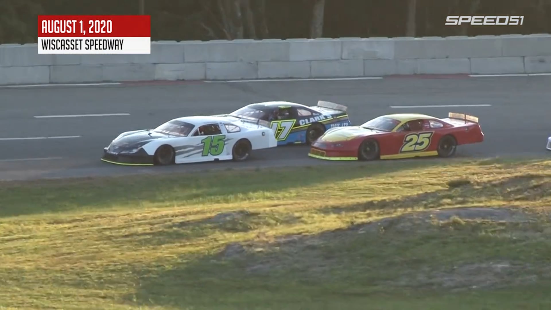 Late Model Sportsman 50 at Wiscasset - Highlights 