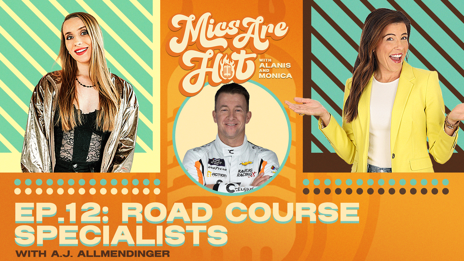 Ep. 12: Road Course Specialists with AJ Allmendinger | Mics Are Hot Podcast