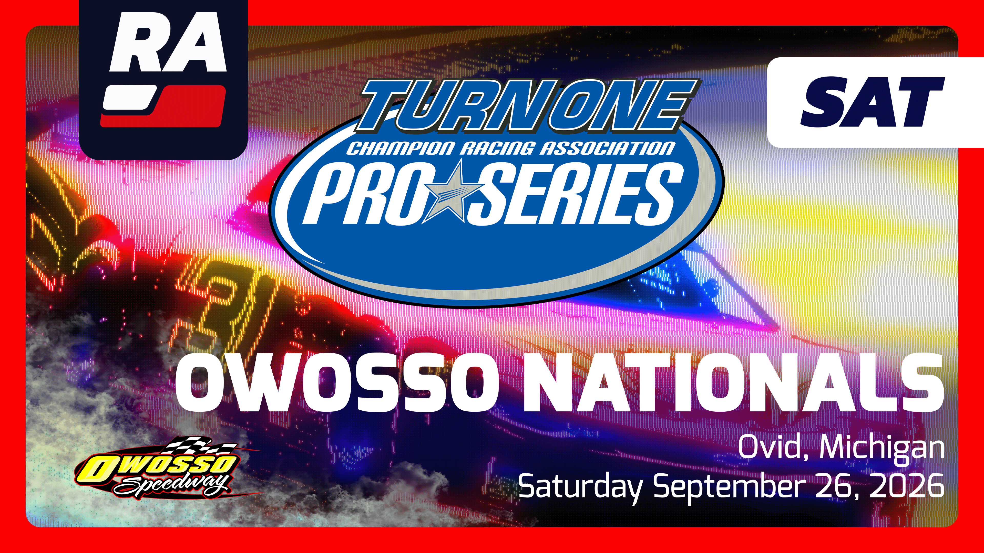 SUB 9.26.26 - CRA Pro Late Model Series / Owosso Nationals SATURDAY at Owosso (MI)