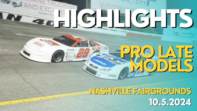 Highlights - Pro Late Models at Nashv...