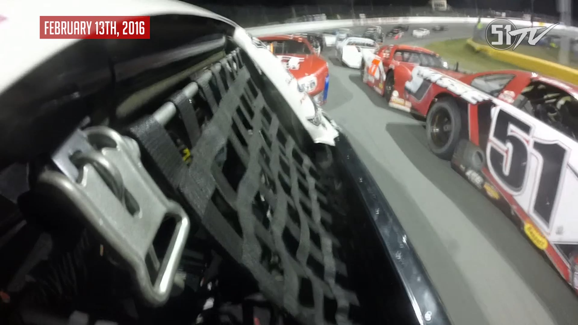 Super Late Models at New Smyrna - Ty Majeski On-Board - Feb. 13, 2016