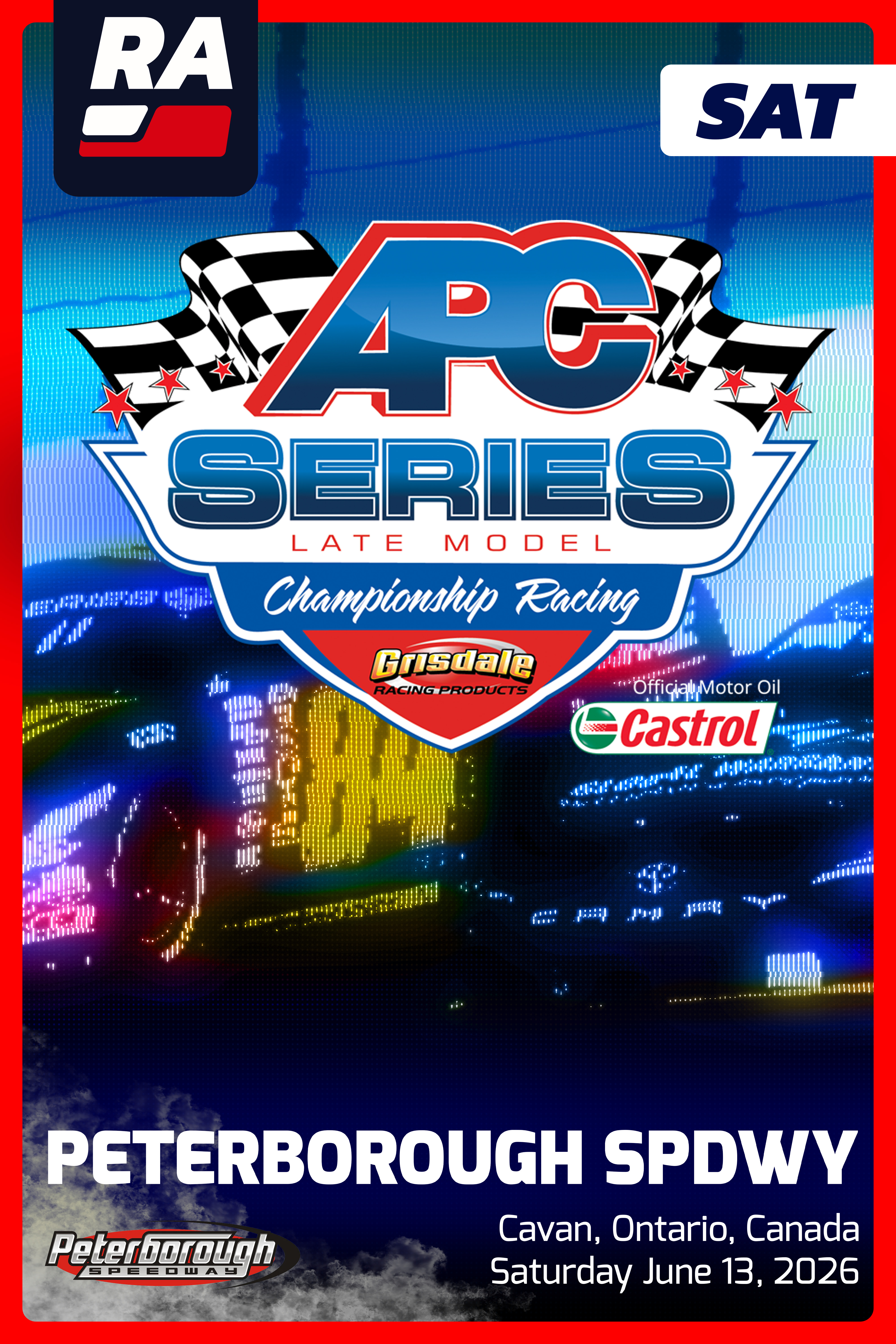 SUB 6.13.26 - APC Series Late Models at Peterborough (ON, CAN)