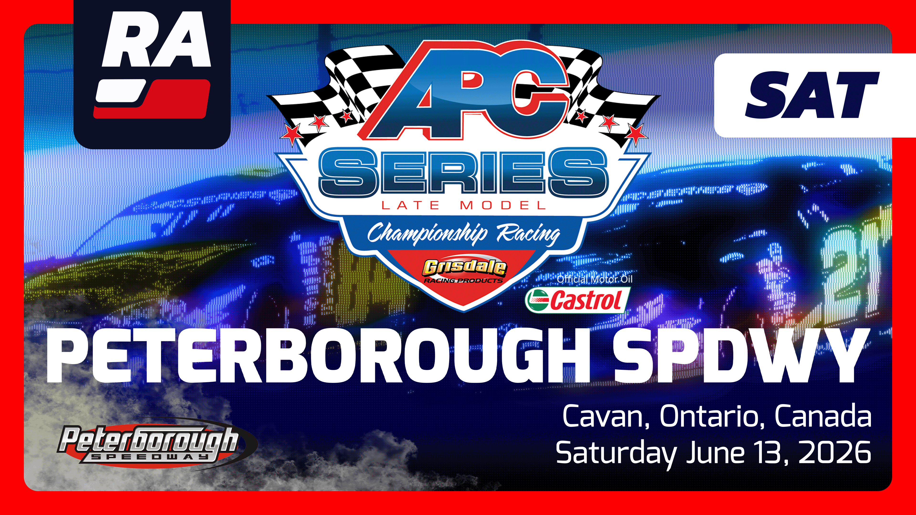 SUB 6.13.26 - APC Series Late Models at Peterborough (ON, CAN)