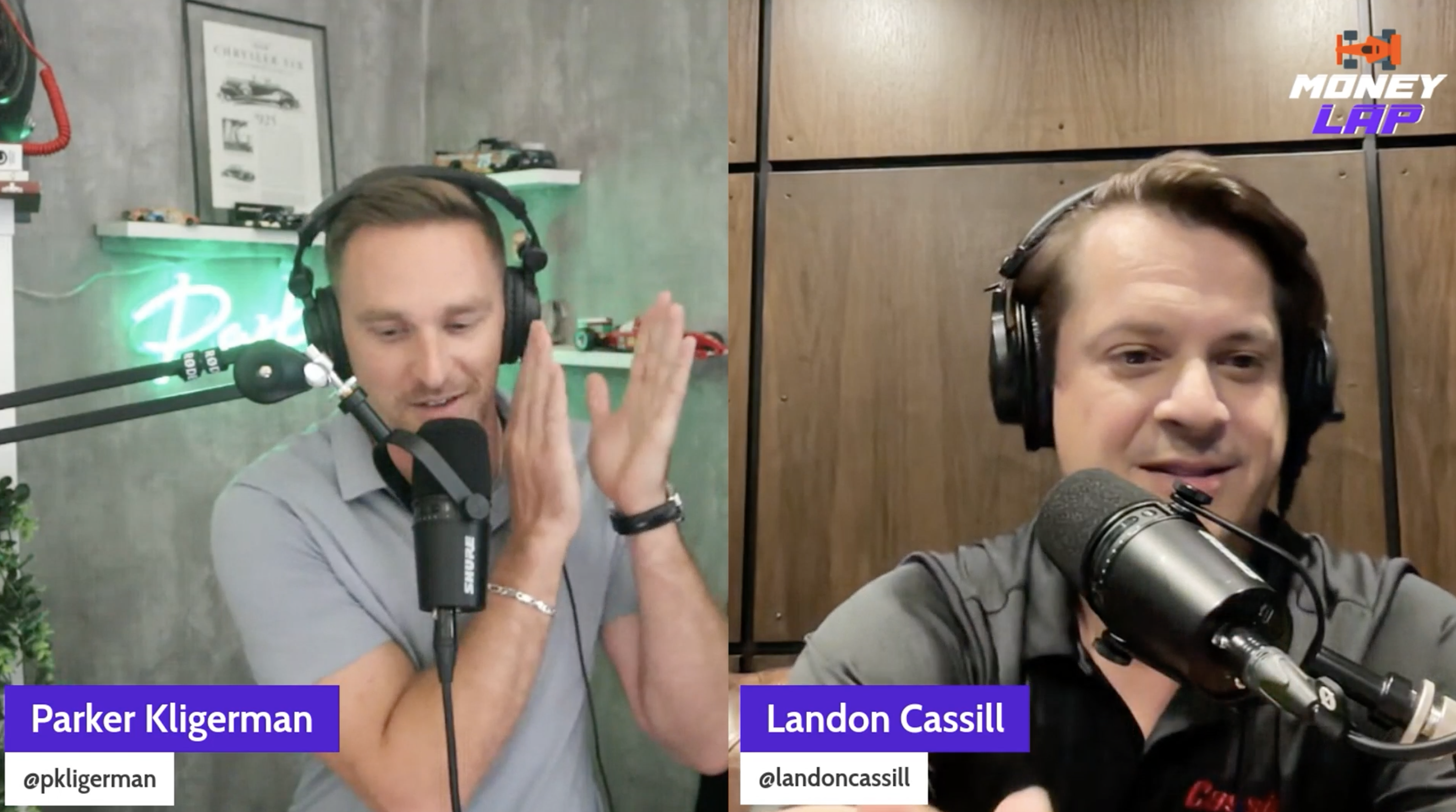 Money Lap Podcast w/ Parker Kligerman & Landon Cassill | Ep. 11