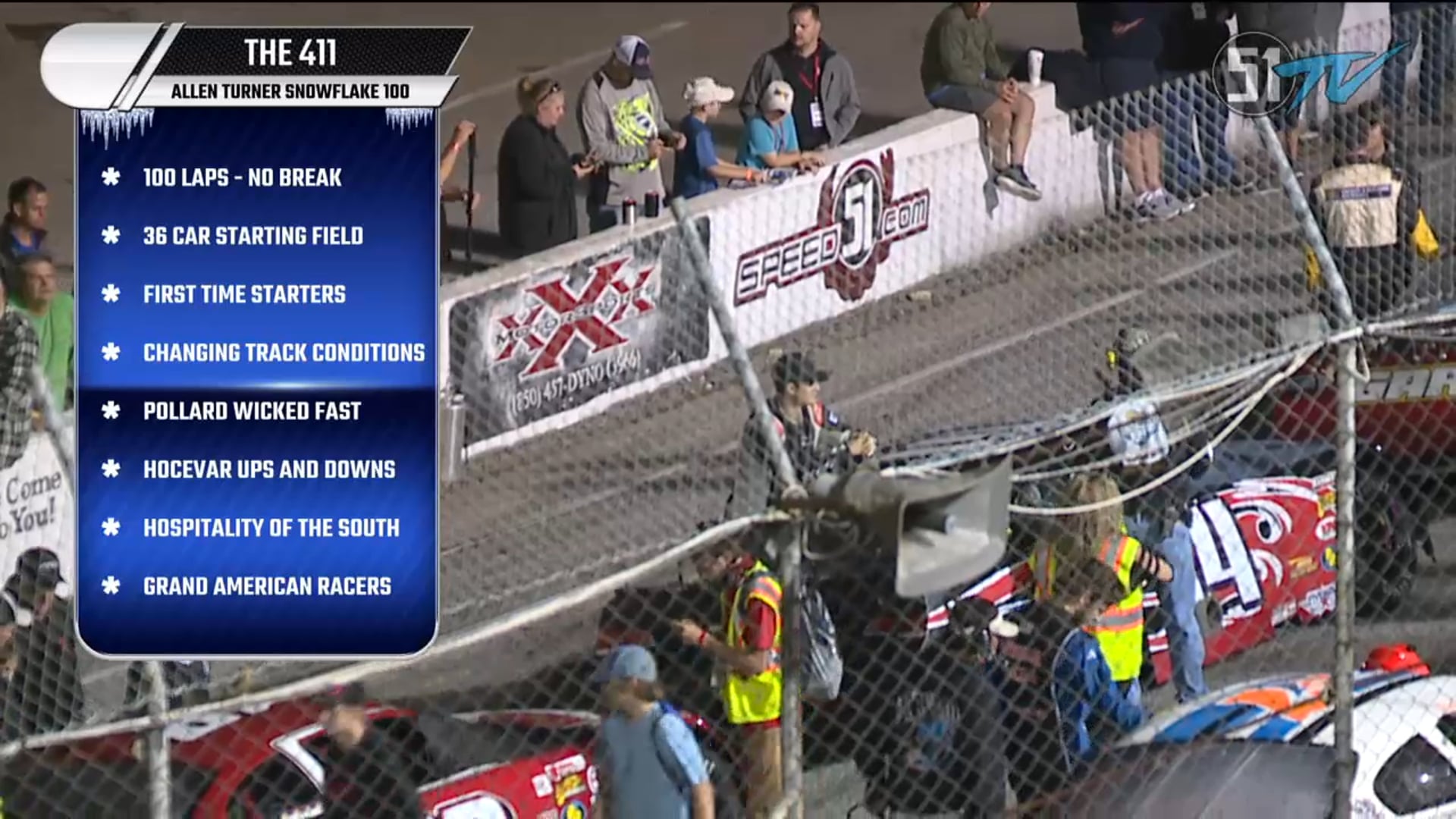 Snowball Saturday Snowflake 100 12/2/17