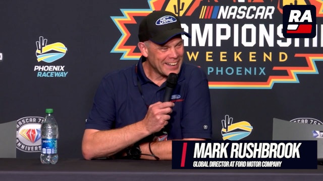 Mark Rushbrook Post-Race Press Conference NASCAR Cup Series Championship Race