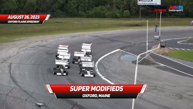 Highlights - Super Modifieds at Oxford Plains Speedway 8.26.23