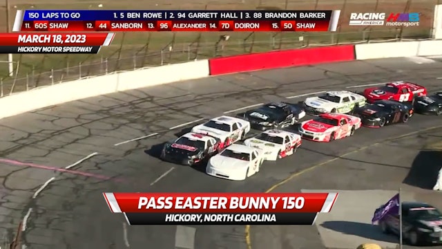 Highlights - PASS Easter Bunny 150 at Hickory Motor Speedway - 3.18.23 