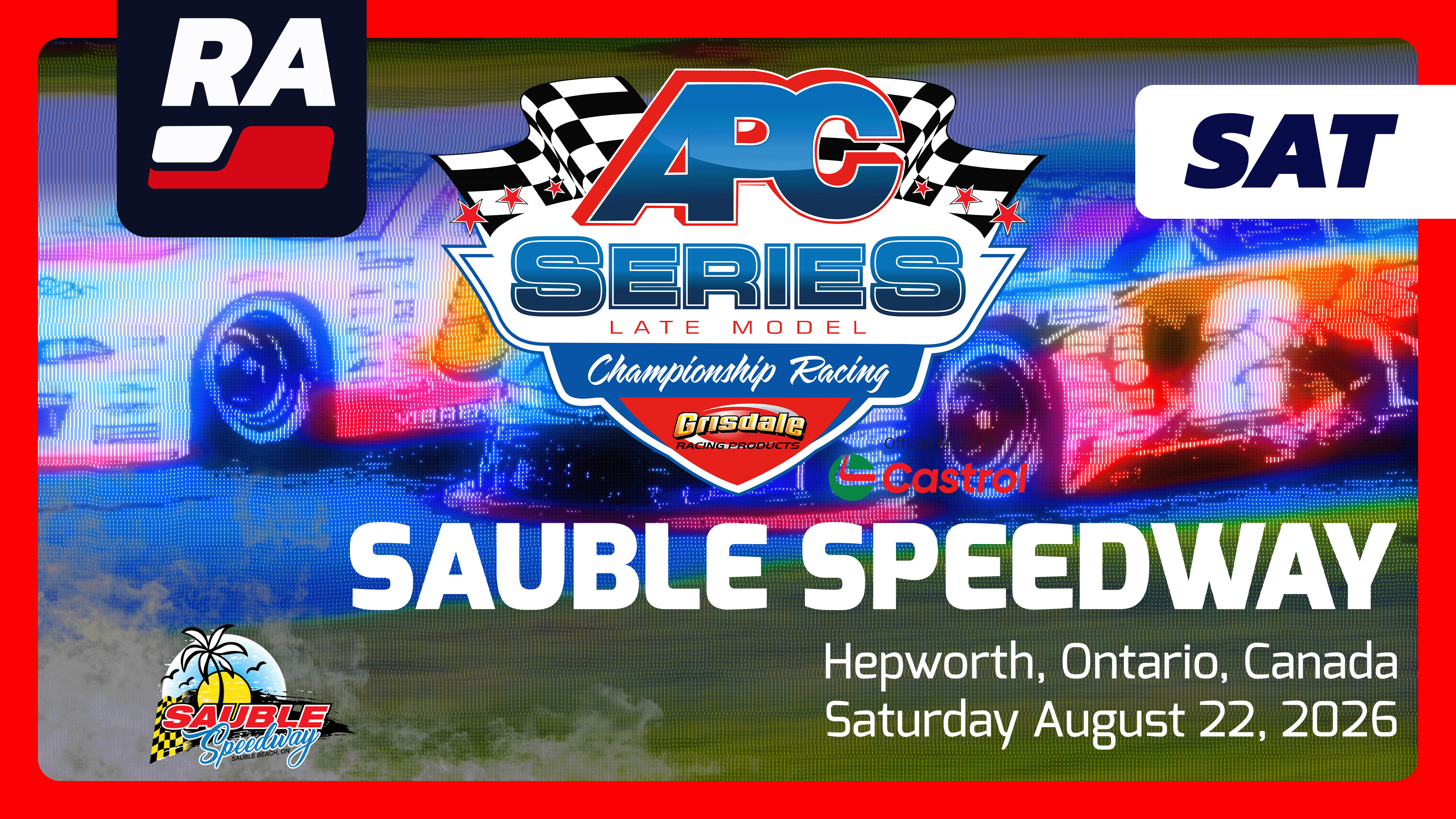 SUB 8.22.26 - APC Series Late Models at Sauble (ON, CAN)