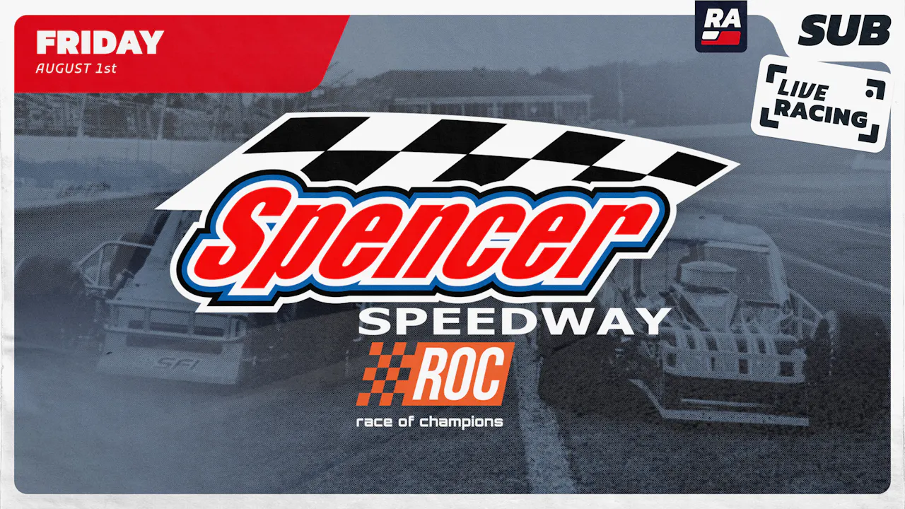 REPLAY - Race of Champions Sportsman Modifieds at Spencer (NY) - 8.1.25 ...