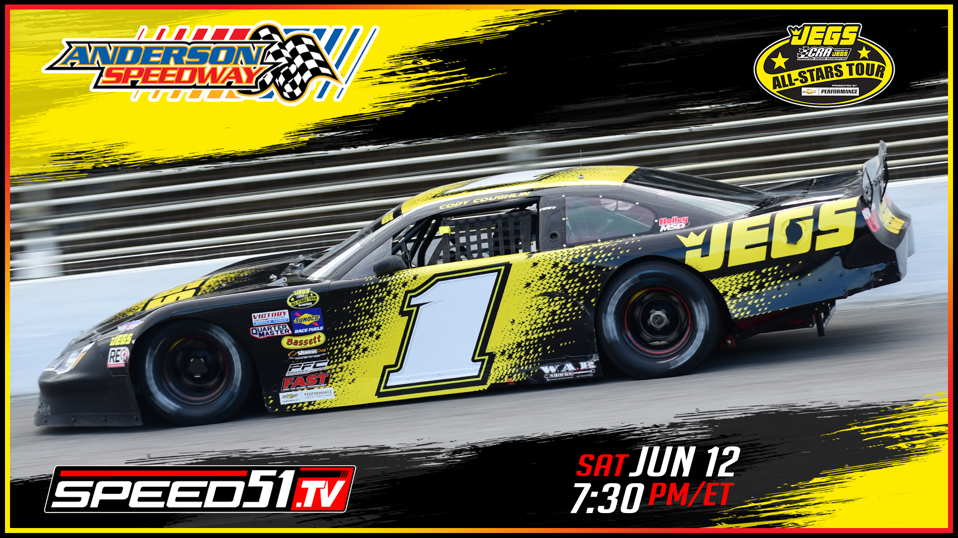 JEGS/CRA All-Stars Tour at Anderson - Replay - June 12, 2021 - Part 1