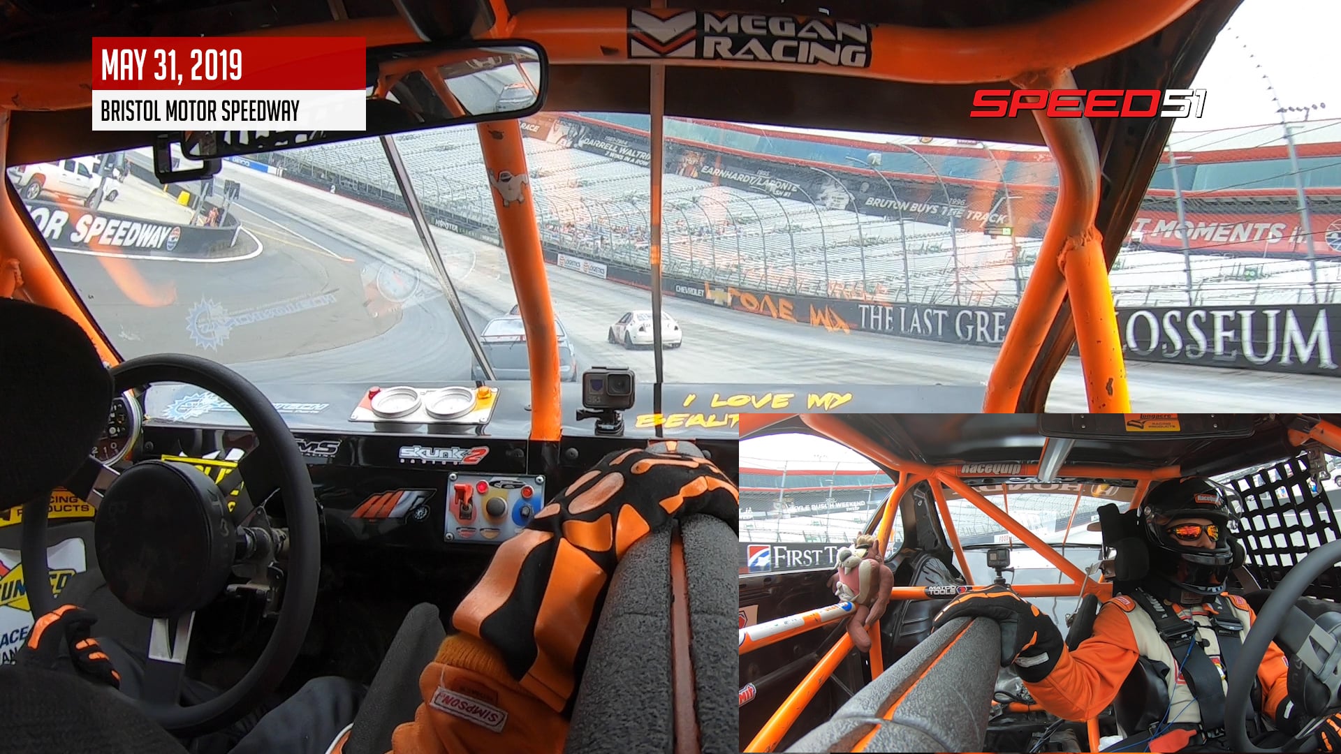 Gary Eaton Jr. On-Board at Bristol - May 31, 2019