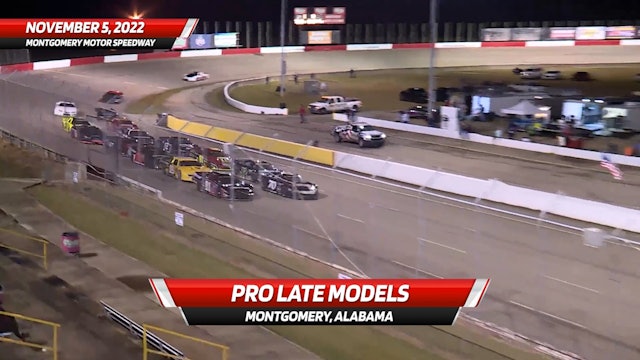 Highlights - Pro Late Models at Montgomery - 11.5.22.