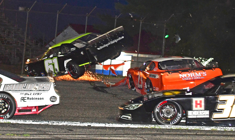 Highlights - PASS Super Late Models at Oxford Plains - 8.6.24