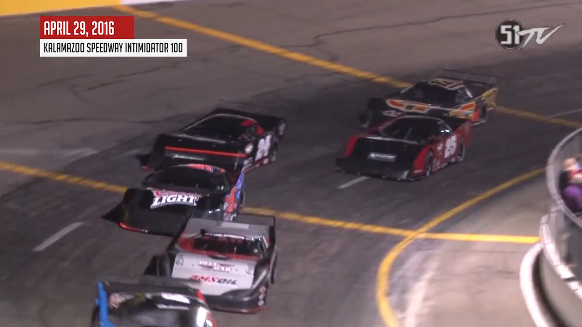 Replay - NASCAR WAAS OSLM Intimidator 100 at Kalamazoo Speedway - 4.29.16