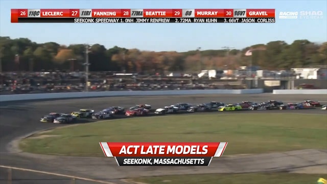 Highlights - ACT Late Models at Seekonk - 10.22.22