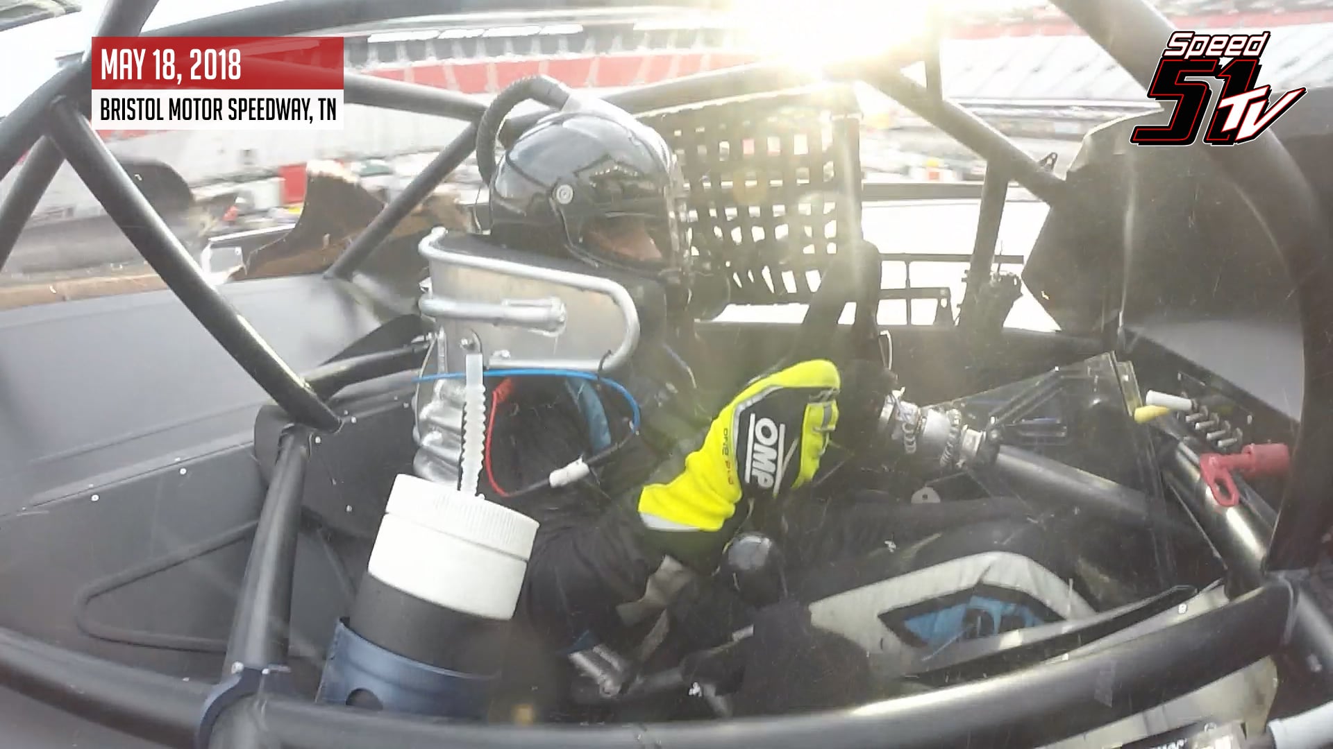 On-Board - PLM - Joe Graf Jr. Huge Crash - Short Track U.S. Nationals - Bristol Motor Speedway