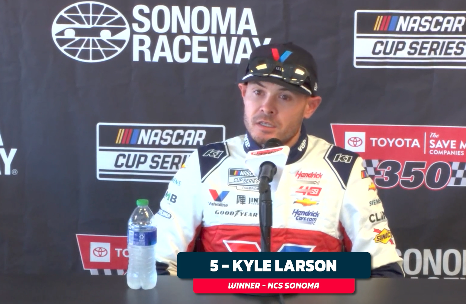 Kyle Larson, Cliff Daniels, and Jeff Gordon Sonoma Post-Race Presser - 06.09.24