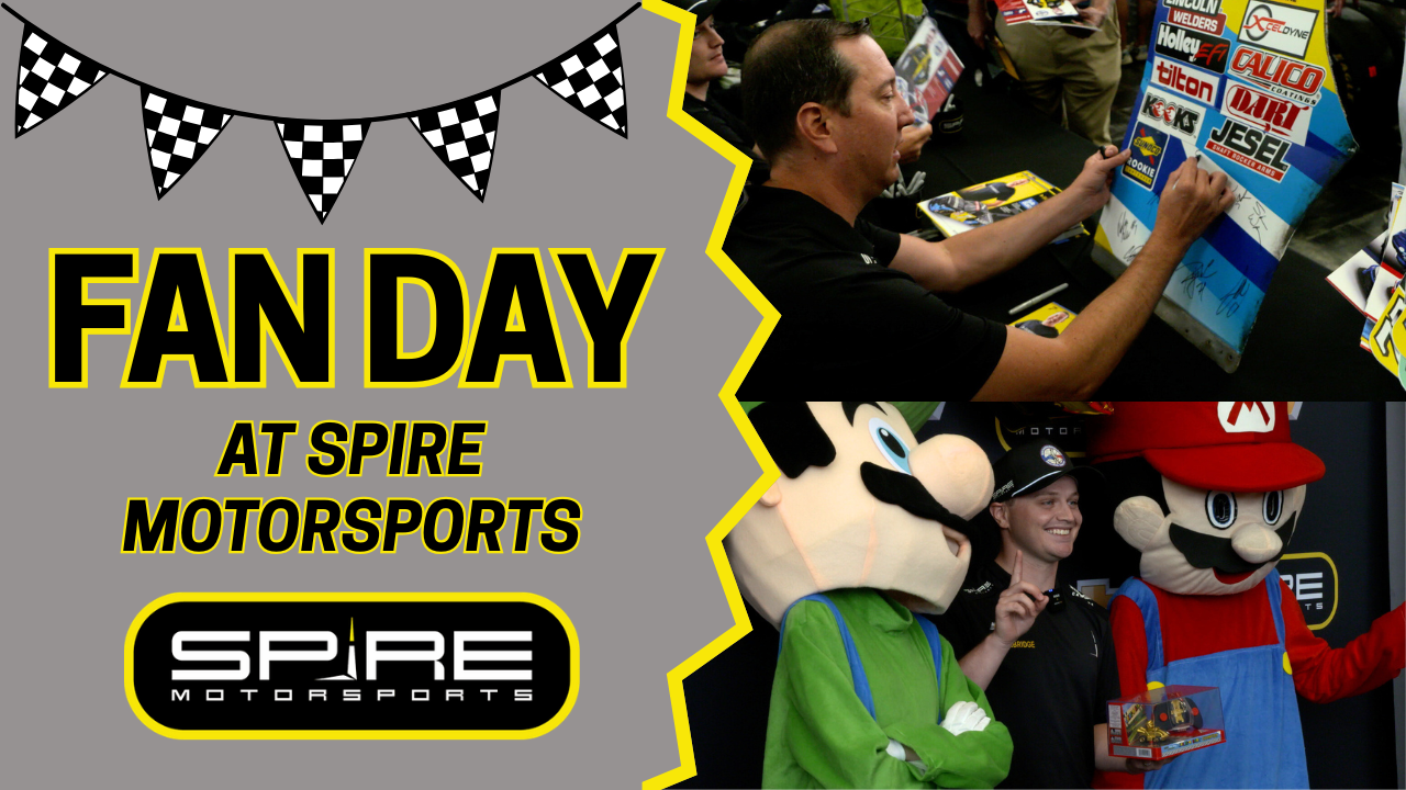 Spire Motorsports Fan Day!