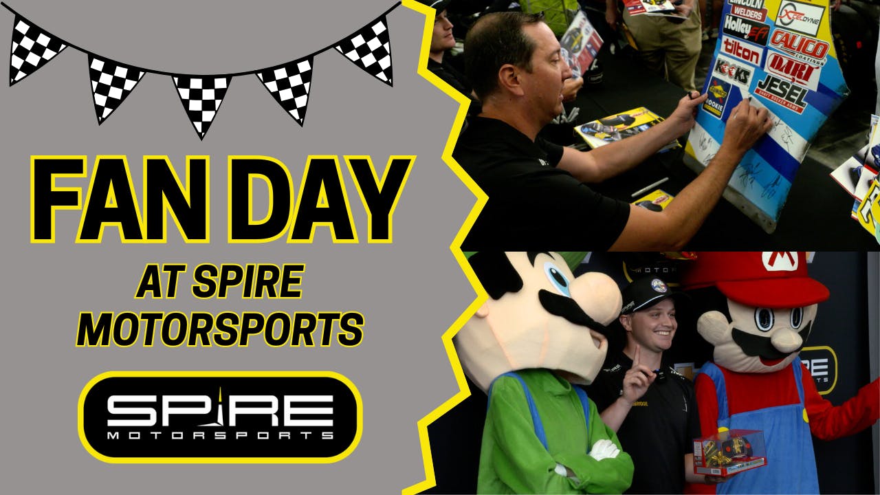 Spire Racign Spire Motorsports Fan Day! - All Spire Motorsports Content - Racing ...