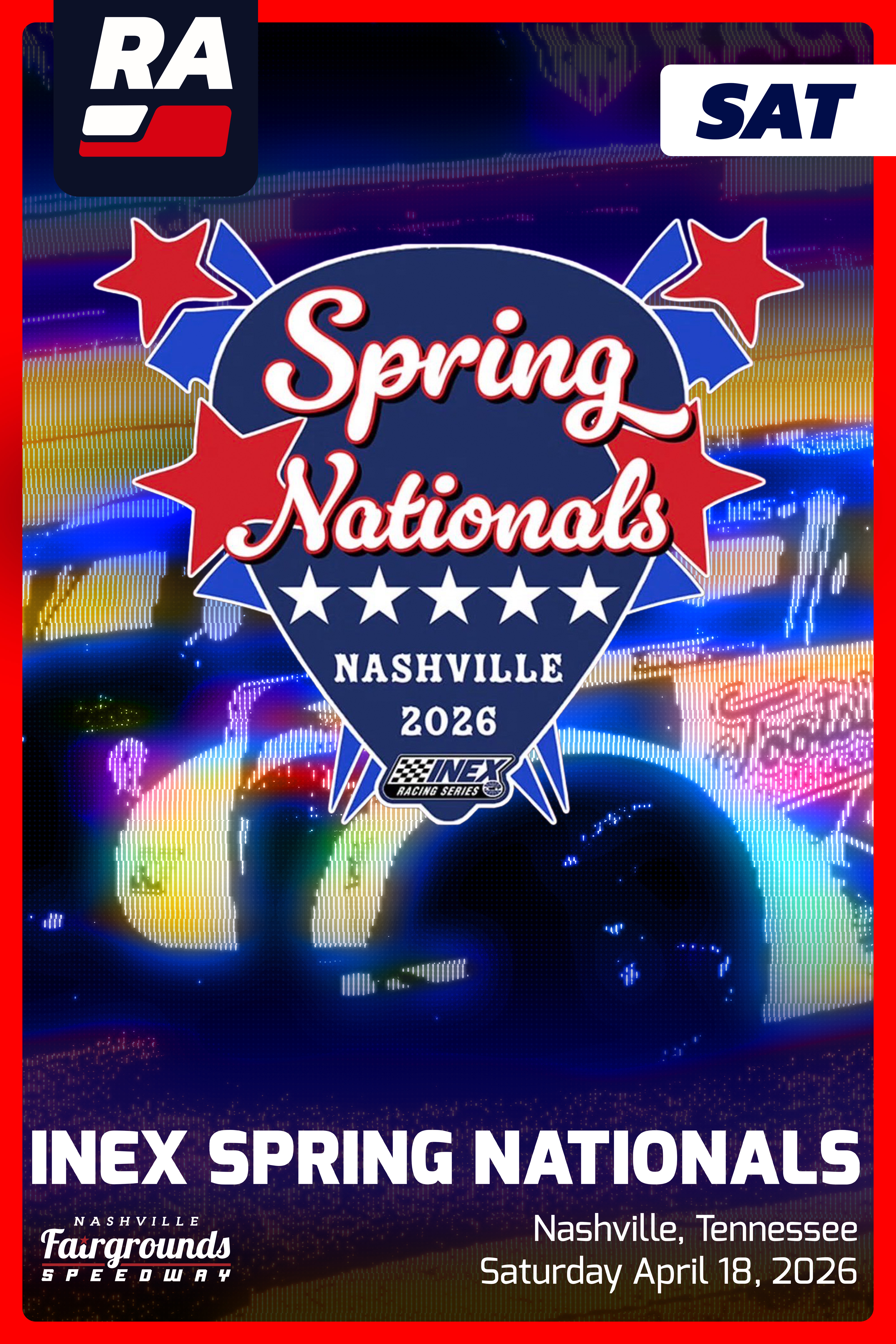 SUB 4.18.26 - INEX Spring Nationals SATURDAY at Nashville Fairgrounds (TN)
