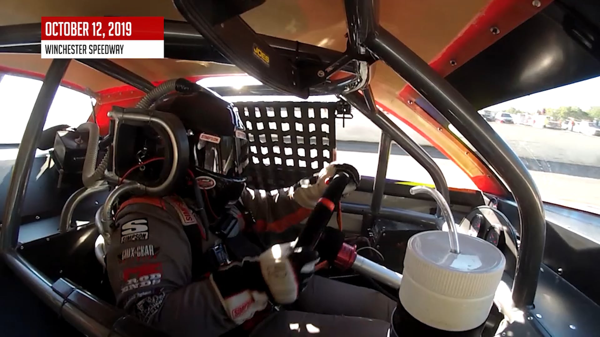 Mandy Chick Onboard - JEGS/CRA All-Stars Tour at Winchester - Oct. 12, 2019