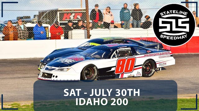 Replay - Idaho 200 at Stateline Night...