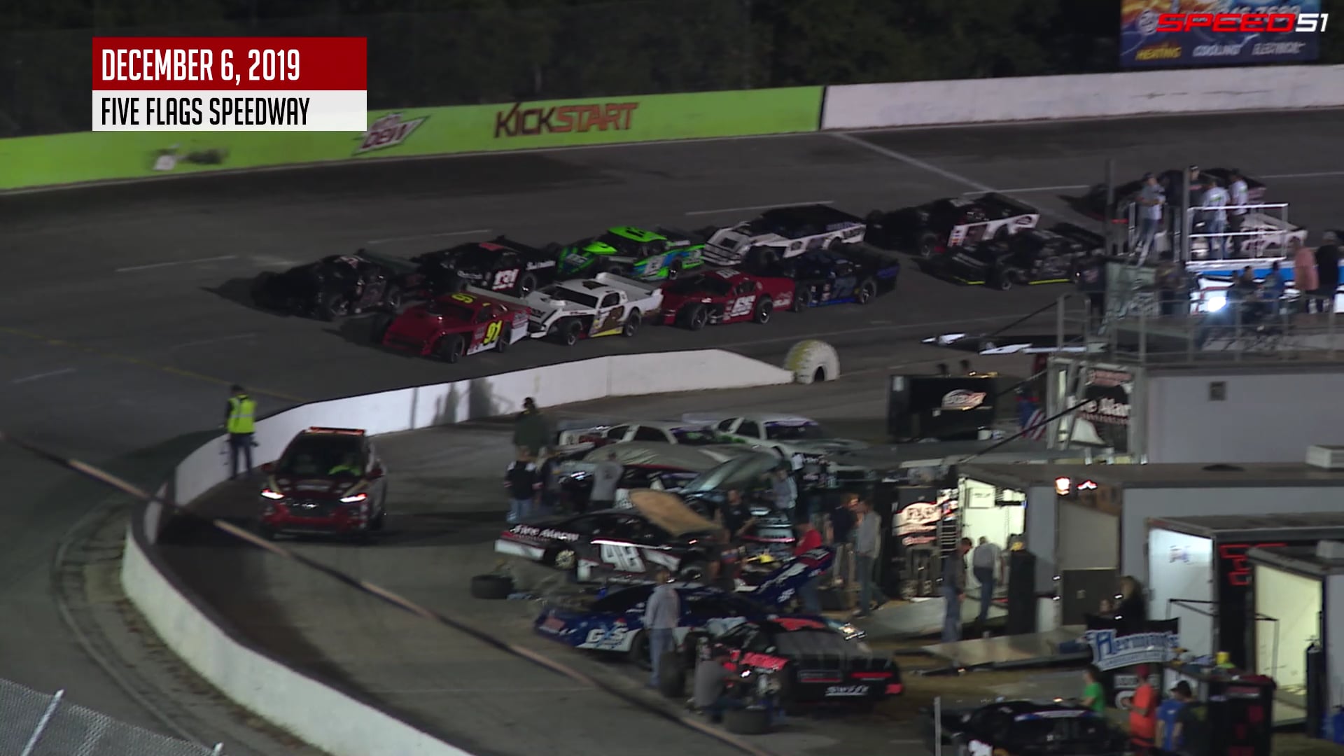  Modifieds of Mayhem 75 at Five Flags - Highlights - Dec. 7, 2019