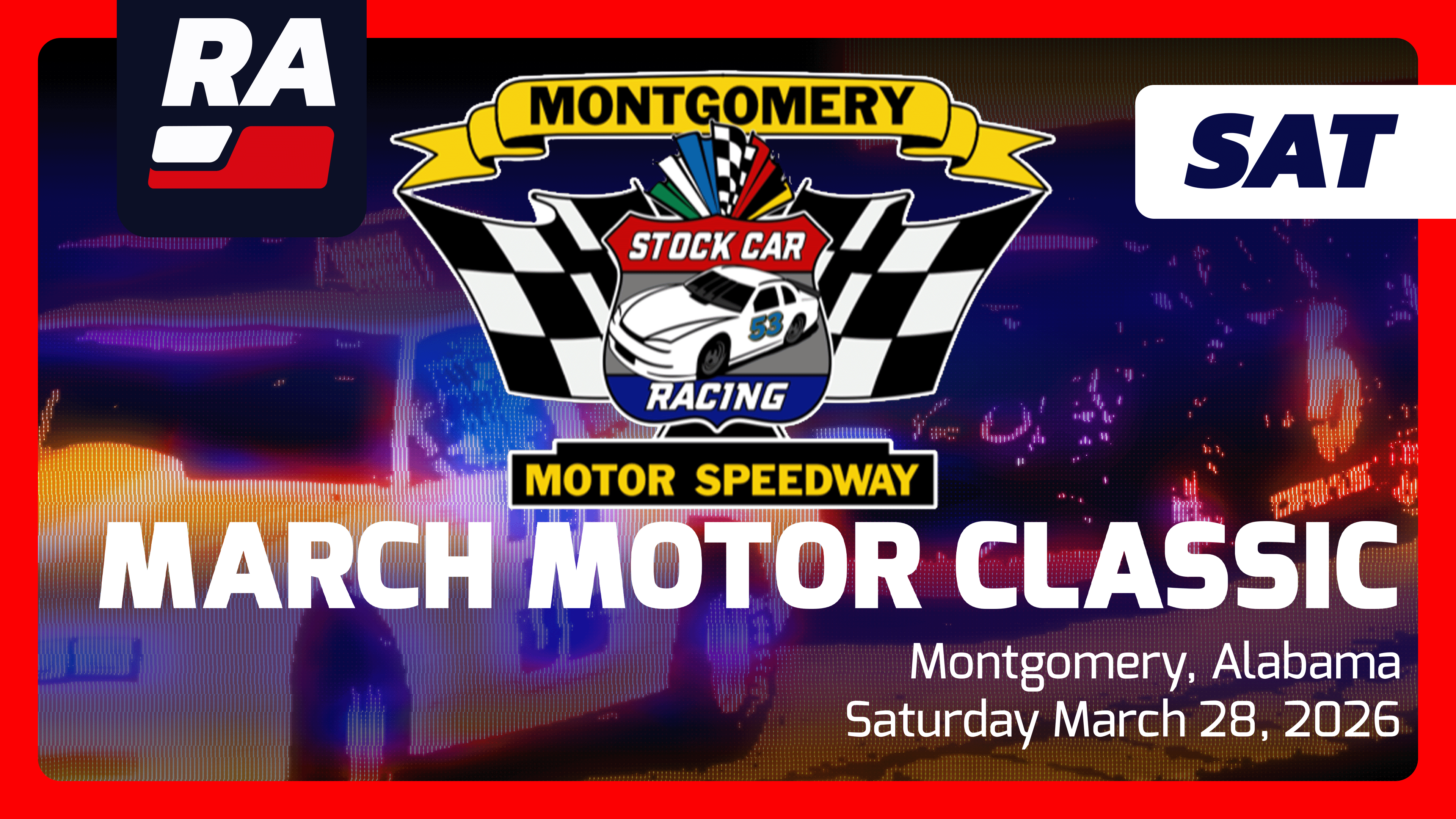 SUB 3.28.26 - March Madness Motor Classic at Montgomery (AL)