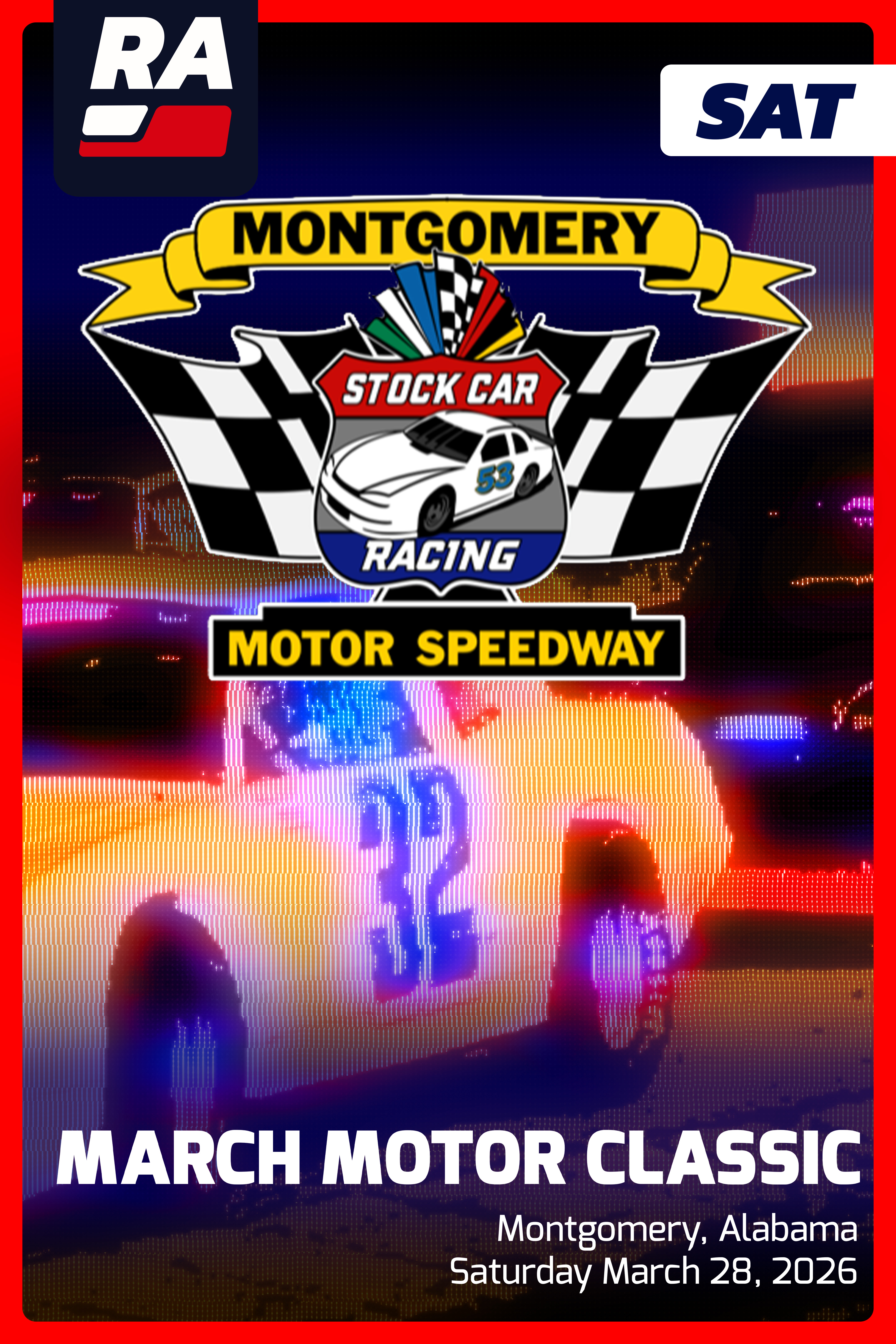 SUB 3.28.26 - March Madness Motor Classic at Montgomery (AL)