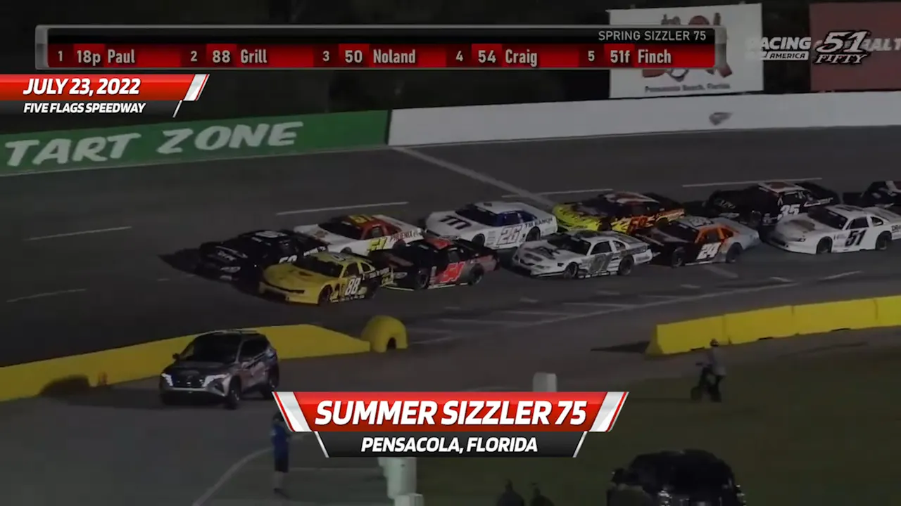 Highlights - Summer Sizzler 75 at Five Flags Speedway - 7.23.22 ...