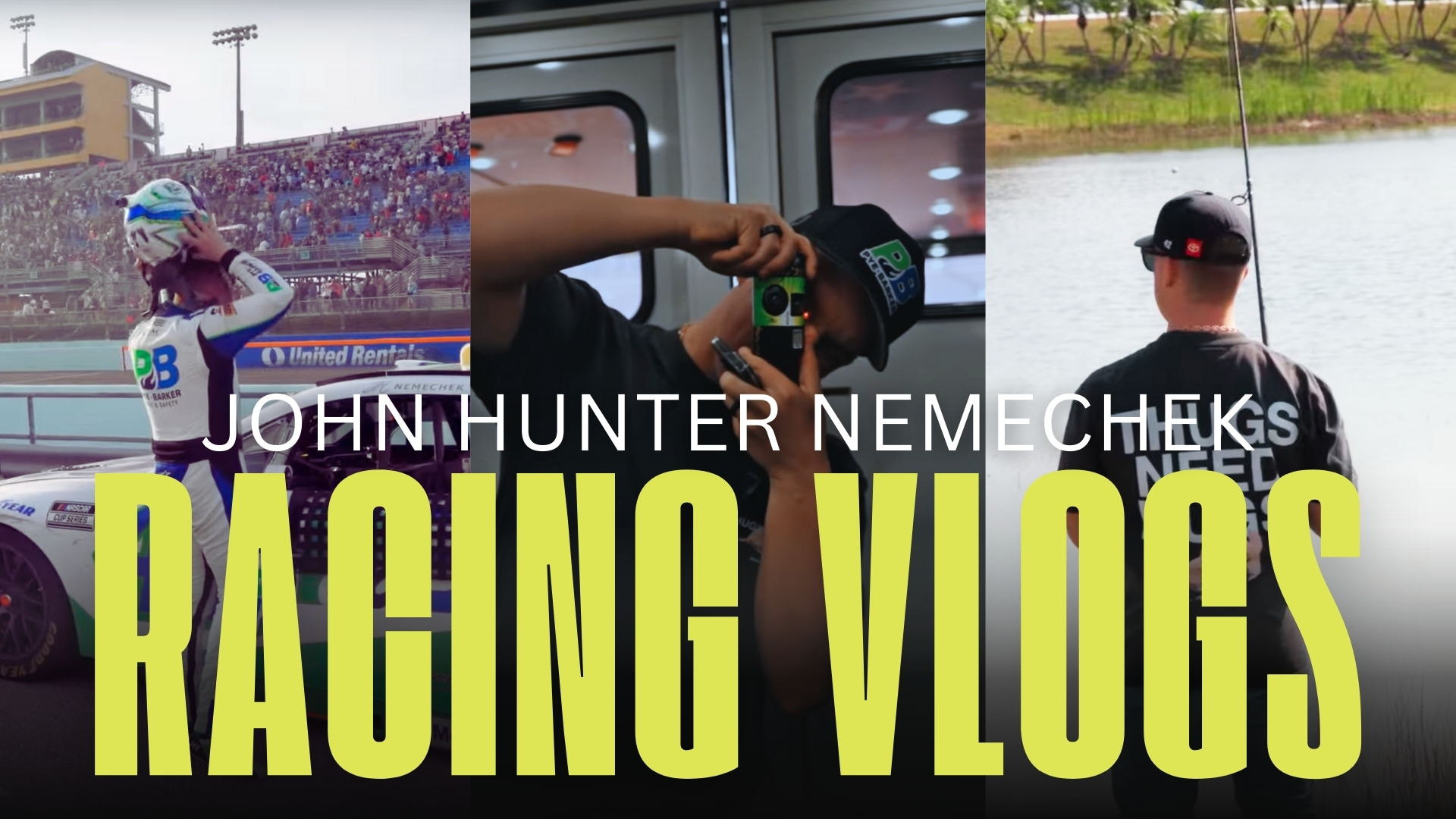 John Hunter Nemechek Racing Vlogs