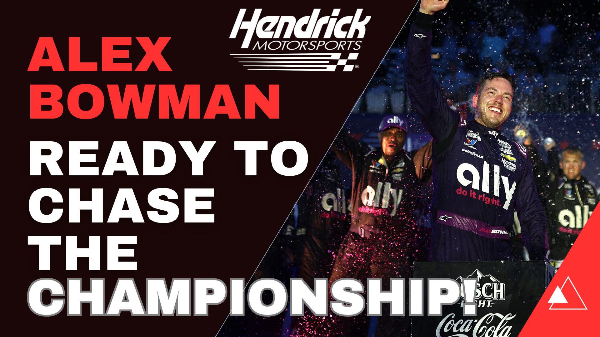 INTERVIEW: Alex Bowman is in the Playoffs! | Hendrick Motorsports