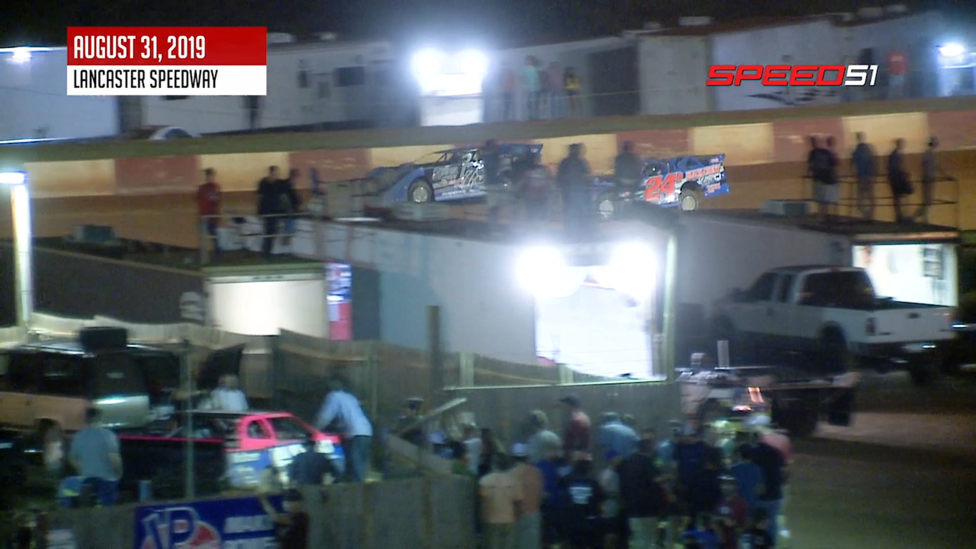 ULTIMATE Super Late Models at Lancaster (SC) - Highlights - Aug. 31, 2019