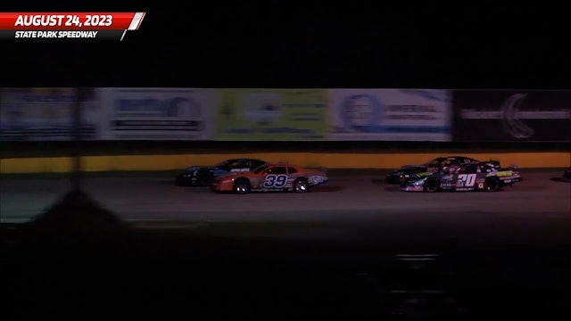 Highlights - Super Late Models at State Park Speedway - 8.24.23