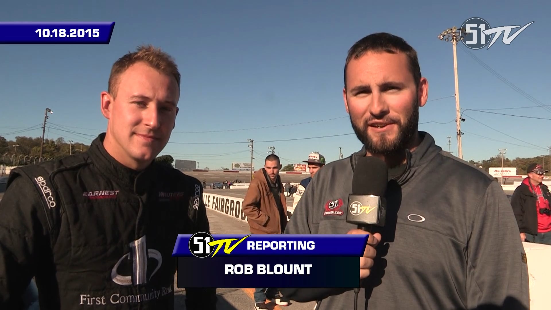 Daniel Hemric All American 400 at Nashville - 1-on1 - Oct. 18, 2015