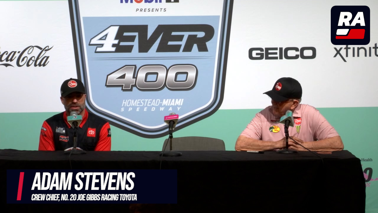 Adam Stevens-Joe Gibbs Homestead-Miami Speedway Post-Race Press Conference