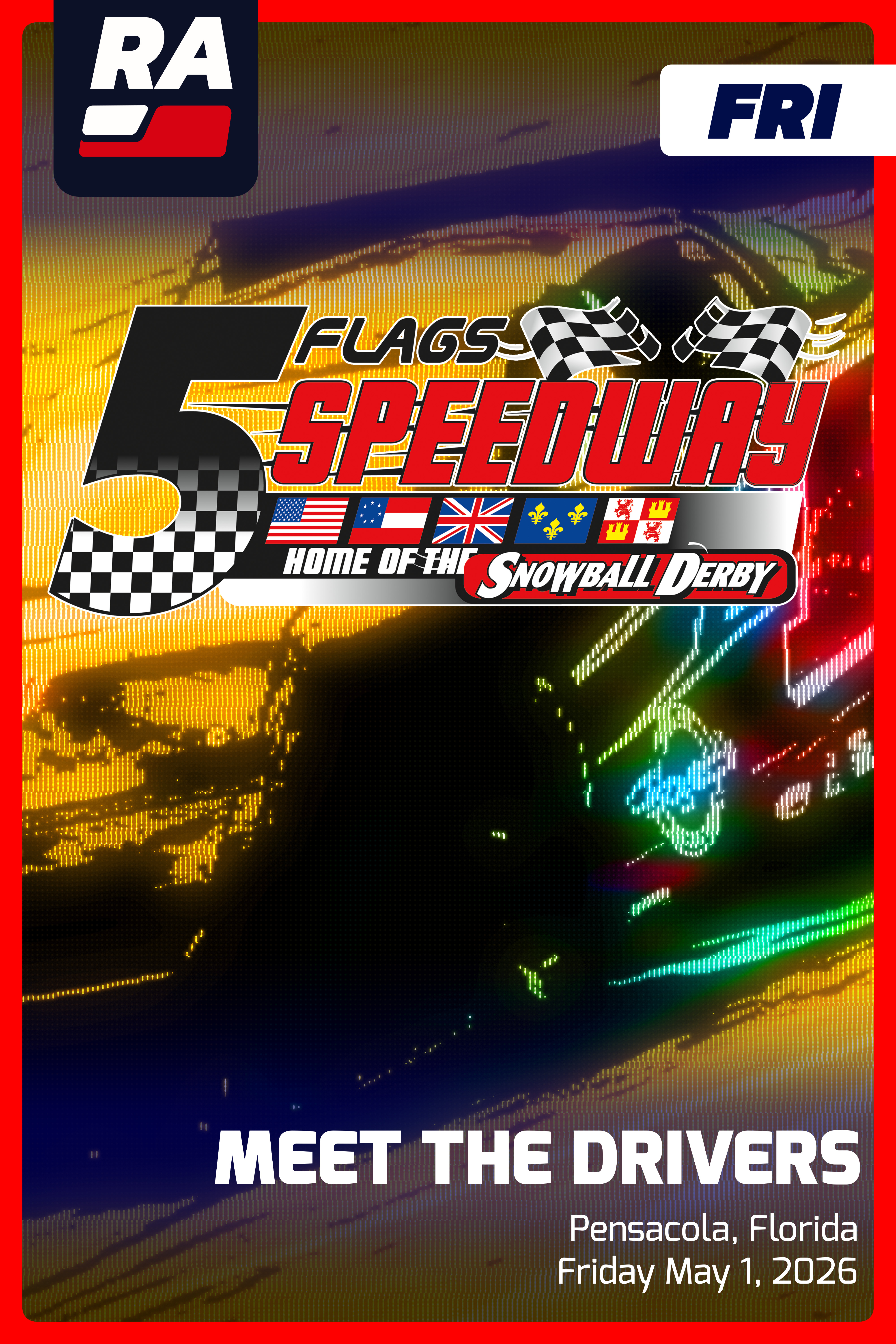 SUB 5.1.26 - Five Divisions Racing at Five Flags (FL)