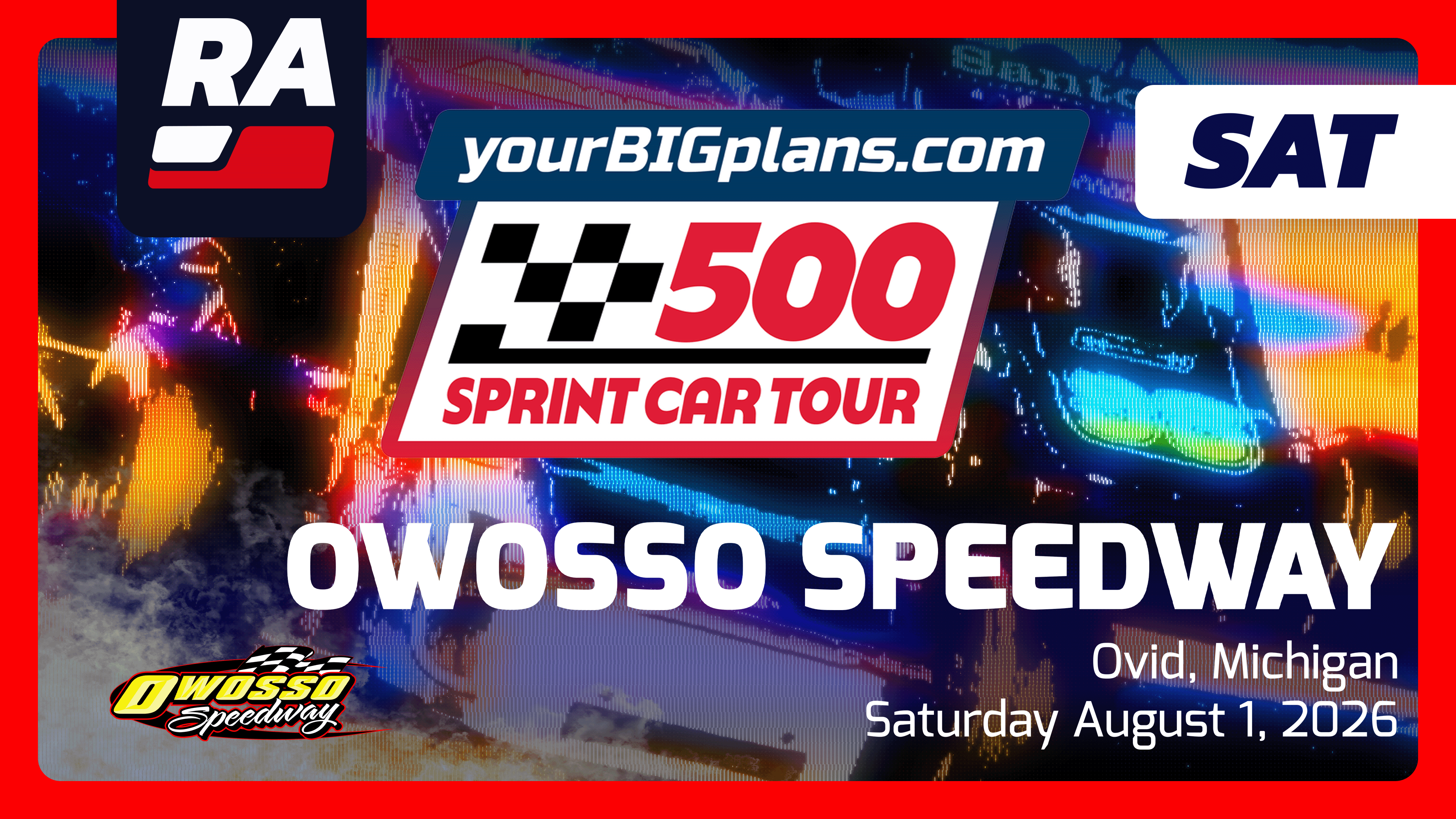 SUB 8.1.26 - 500 Sprint Car Tour at Owosso (MI)