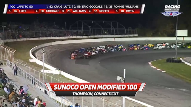 Highlights - Open Modifieds at Thompson - 10.8.22