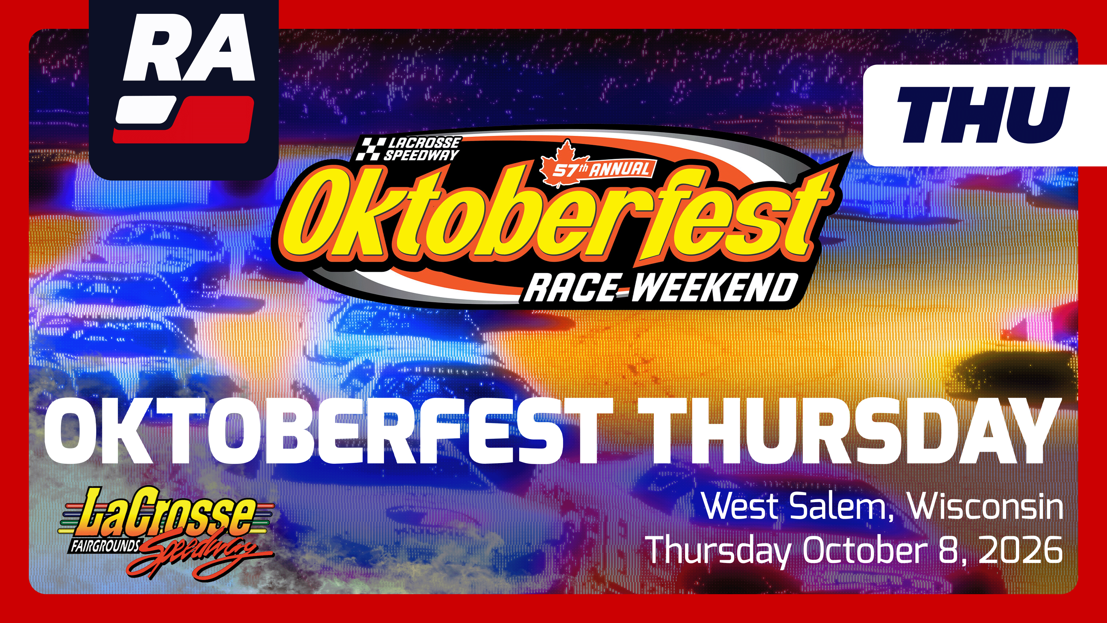 SUB 10.8.26 - Oktoberfest THURSDAY at LaCrosse Fairgrounds (WI)