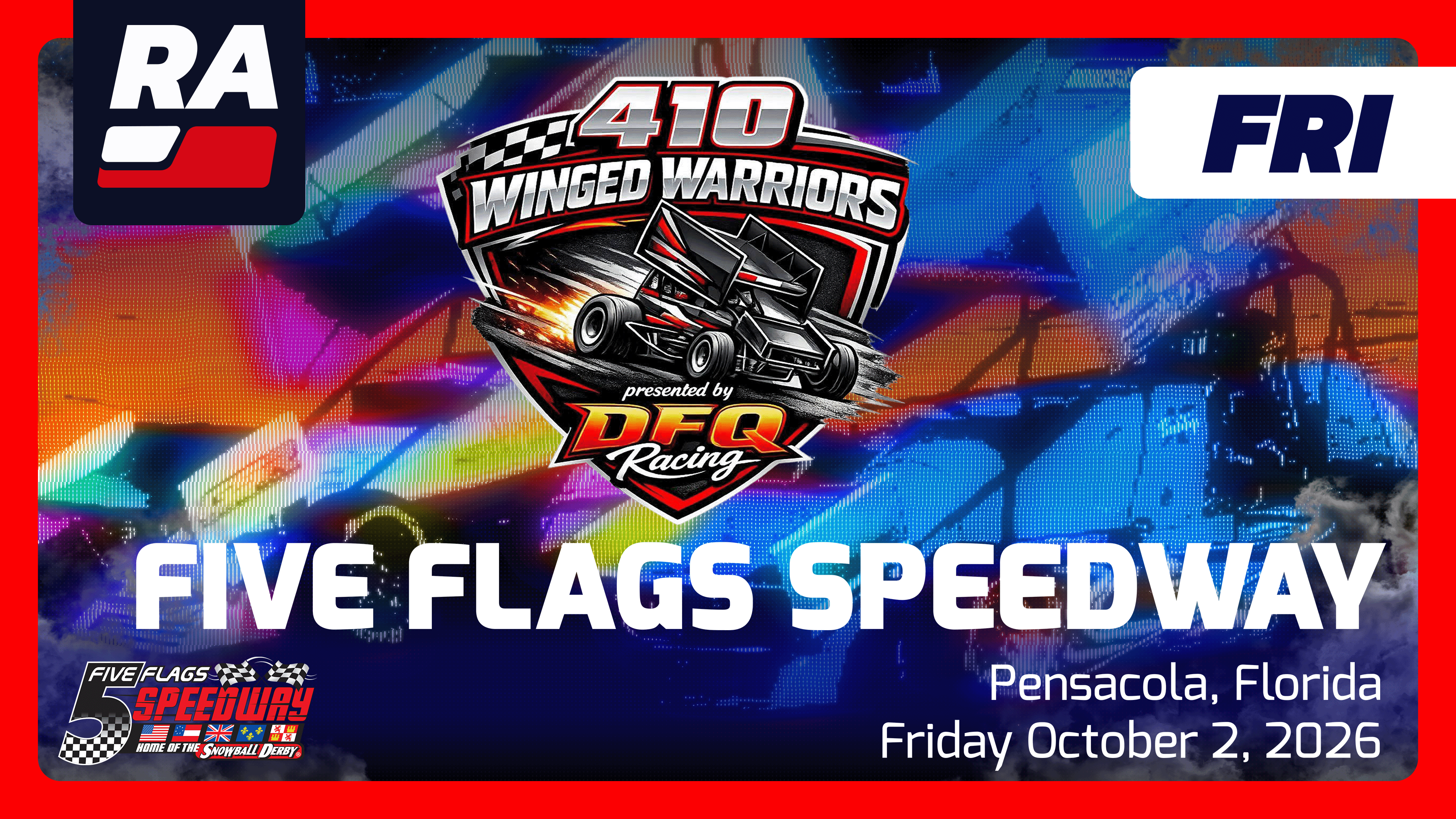 SUB 10.2.26 - Must See Racing Sprint Cars at Five Flags (FL)