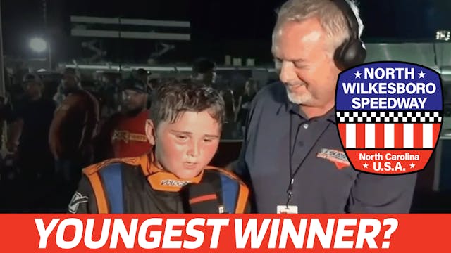 Youngest Winner In North Wilkesboro S...