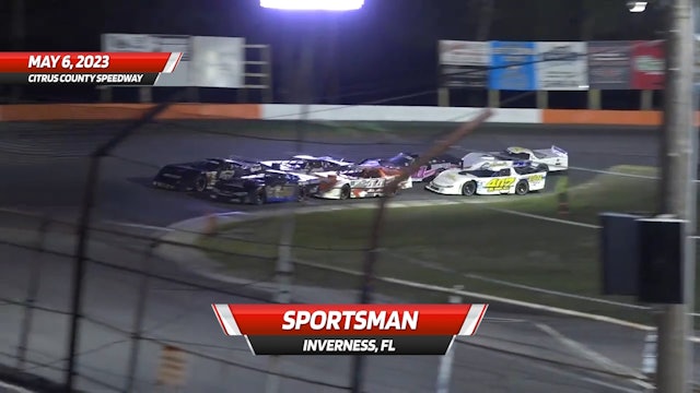 Highlights - Sportsman at Citrus County Speedway - 5.6.23