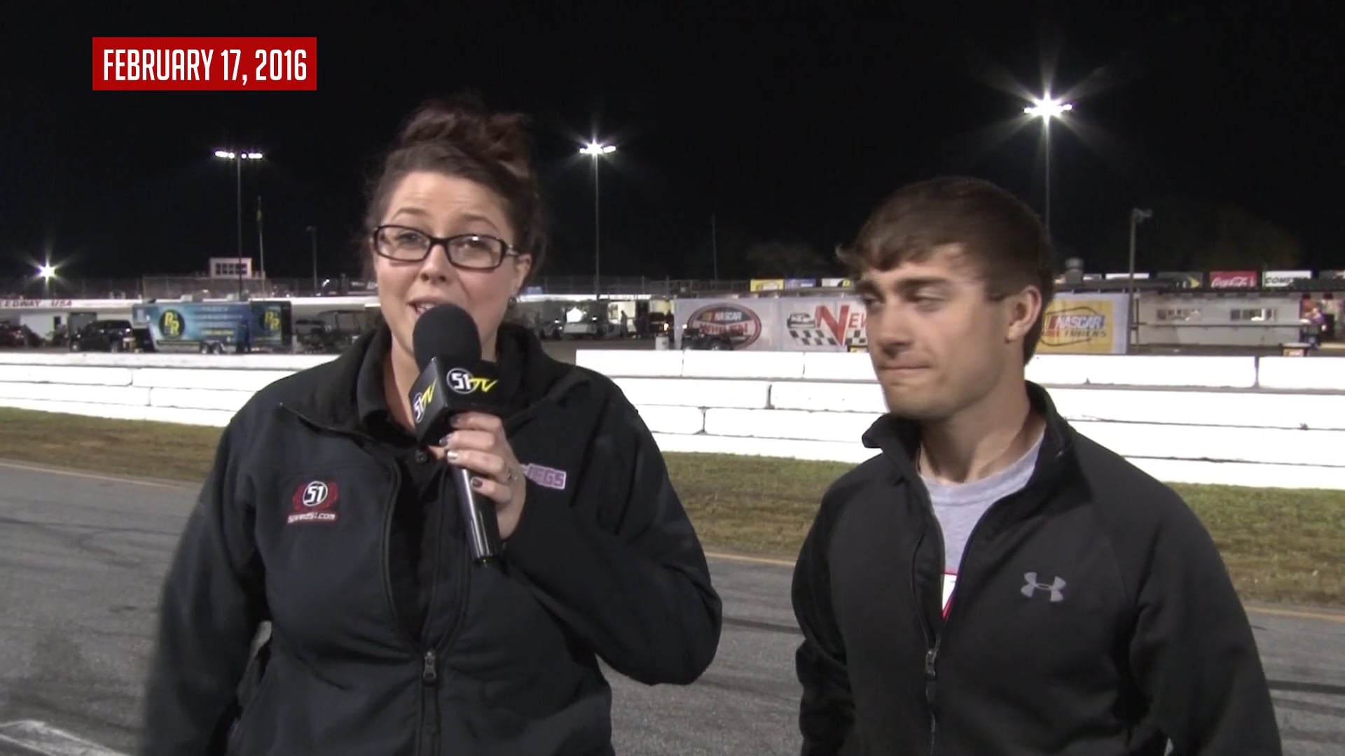 Super Late Models at New Smyrna - Ty Majeski One-on-One - Feb. 17, 2016