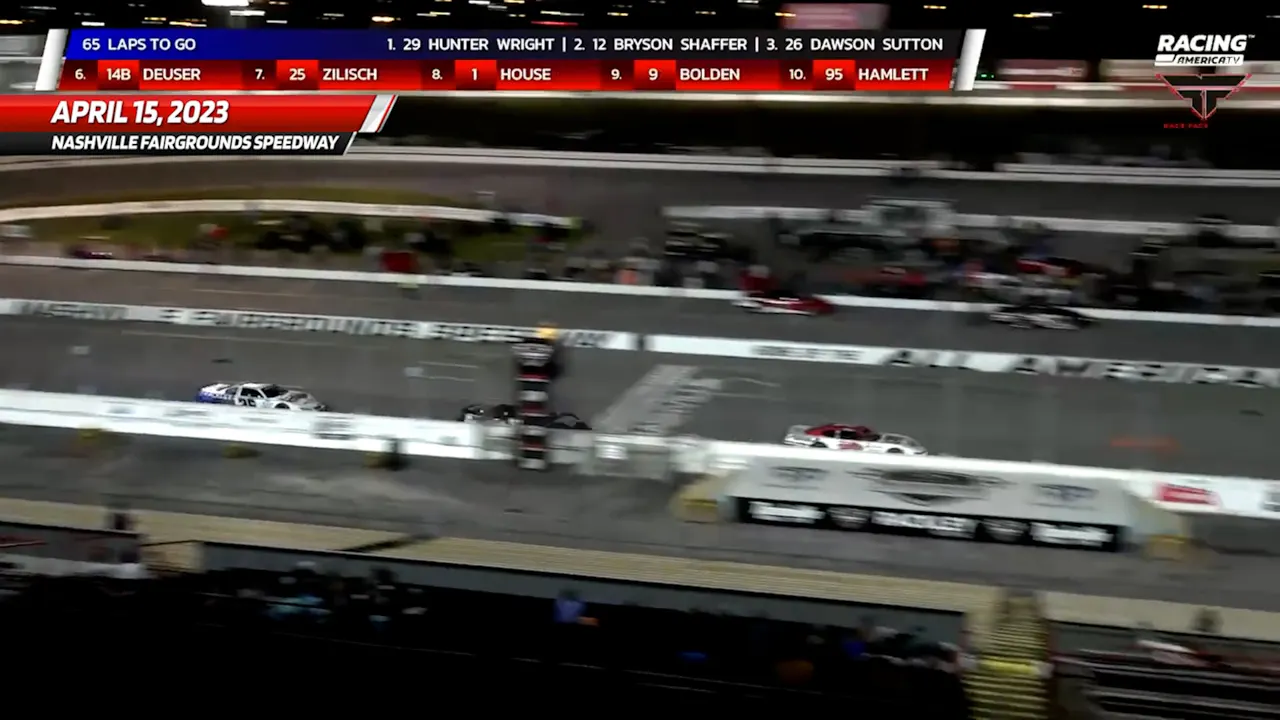 Highlights - Pro Late Model 100 at Nashville Fairgrounds Speedway - 4. ...